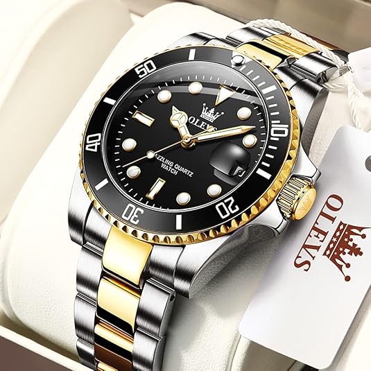 Ceas Oyster Master, 40mm, otel inoxidabil, cadran fluorescent, cristal (Bărbătesc)