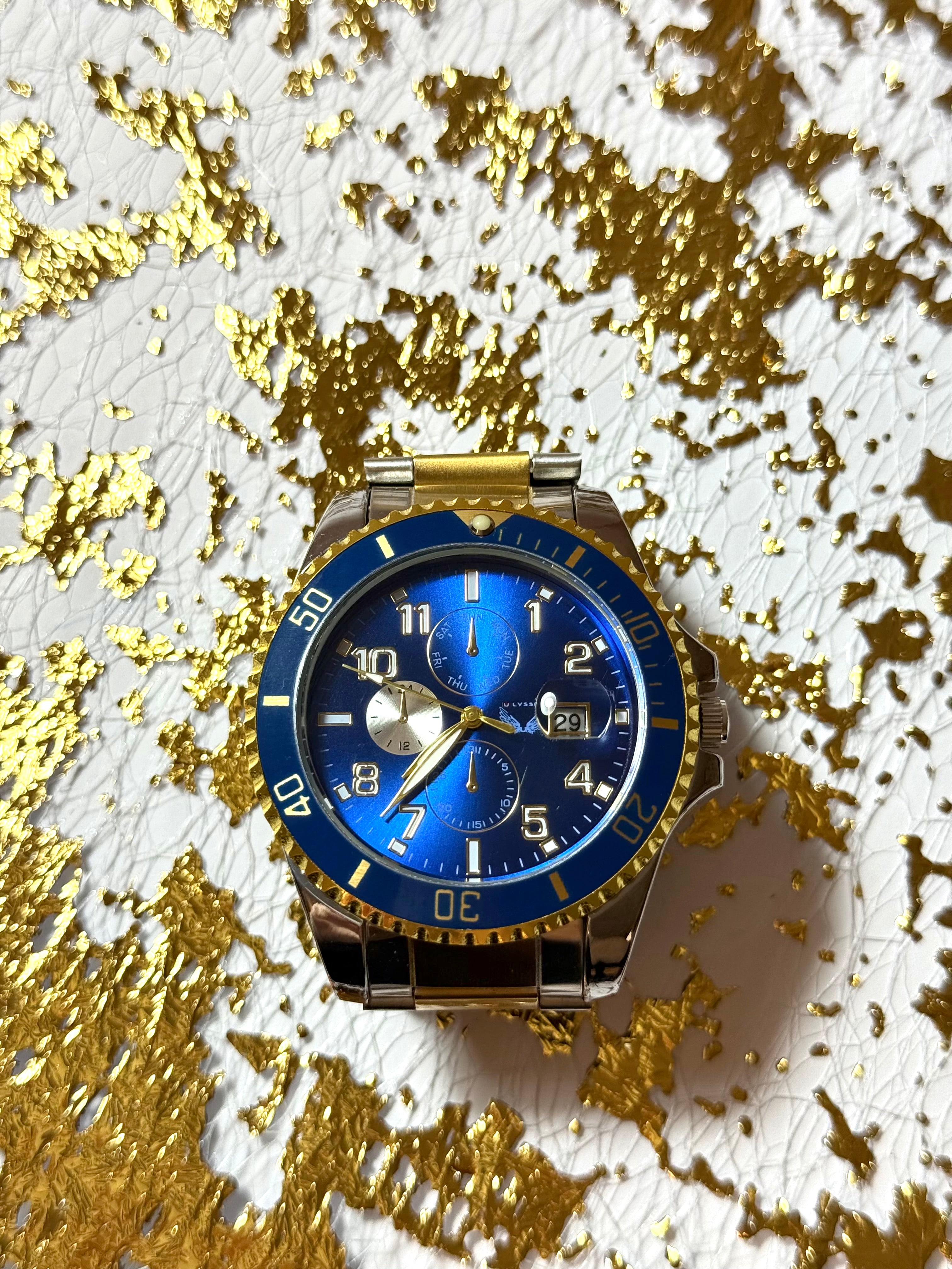 Ceas Sea Master, 40mm, otel inoxidabil, cadran fluorescent, cristal (Bărbătesc)