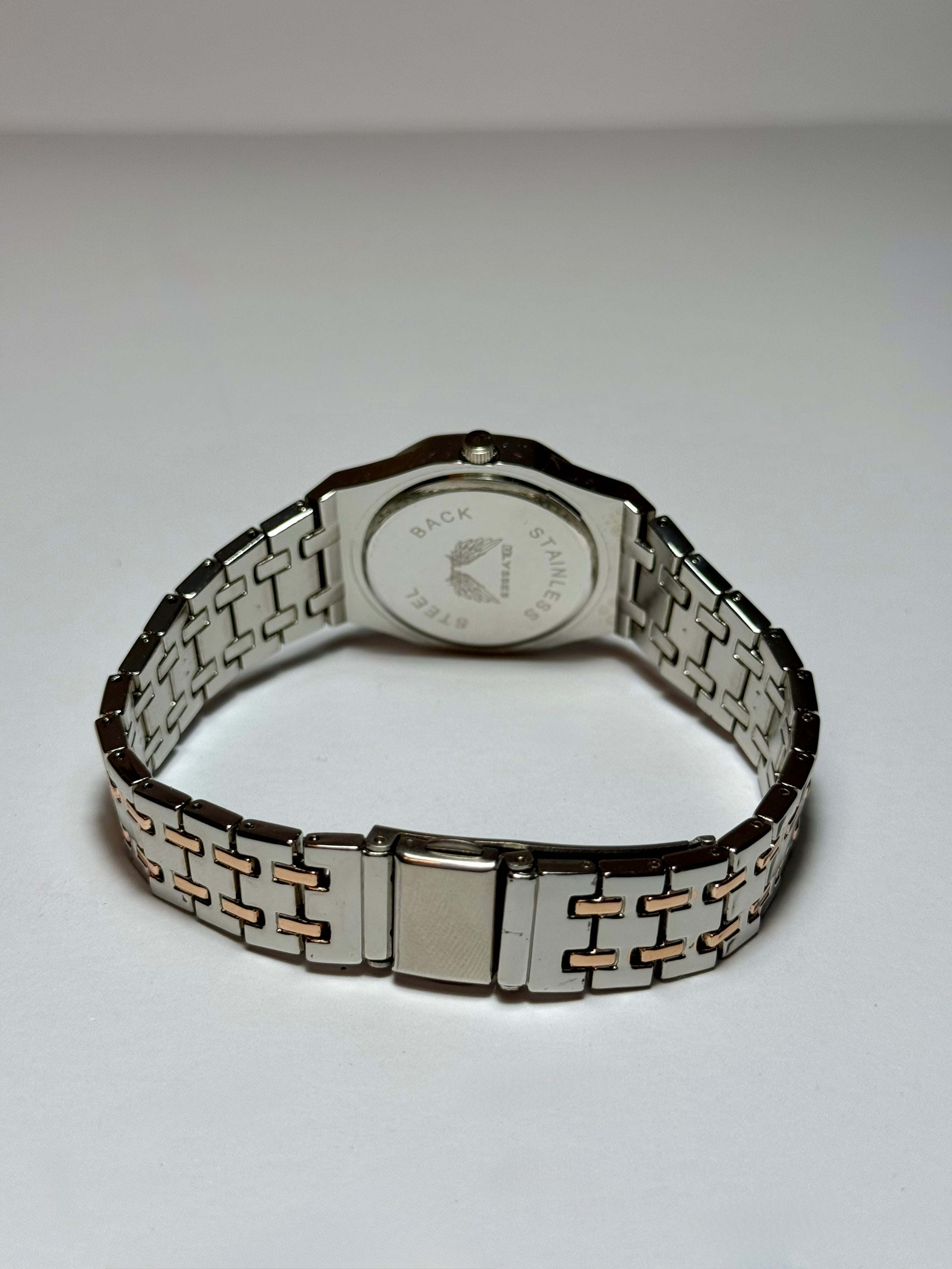 Ceas Ivory Luxe, otel inoxidabil, cadran fluorescent, cristal (damă)