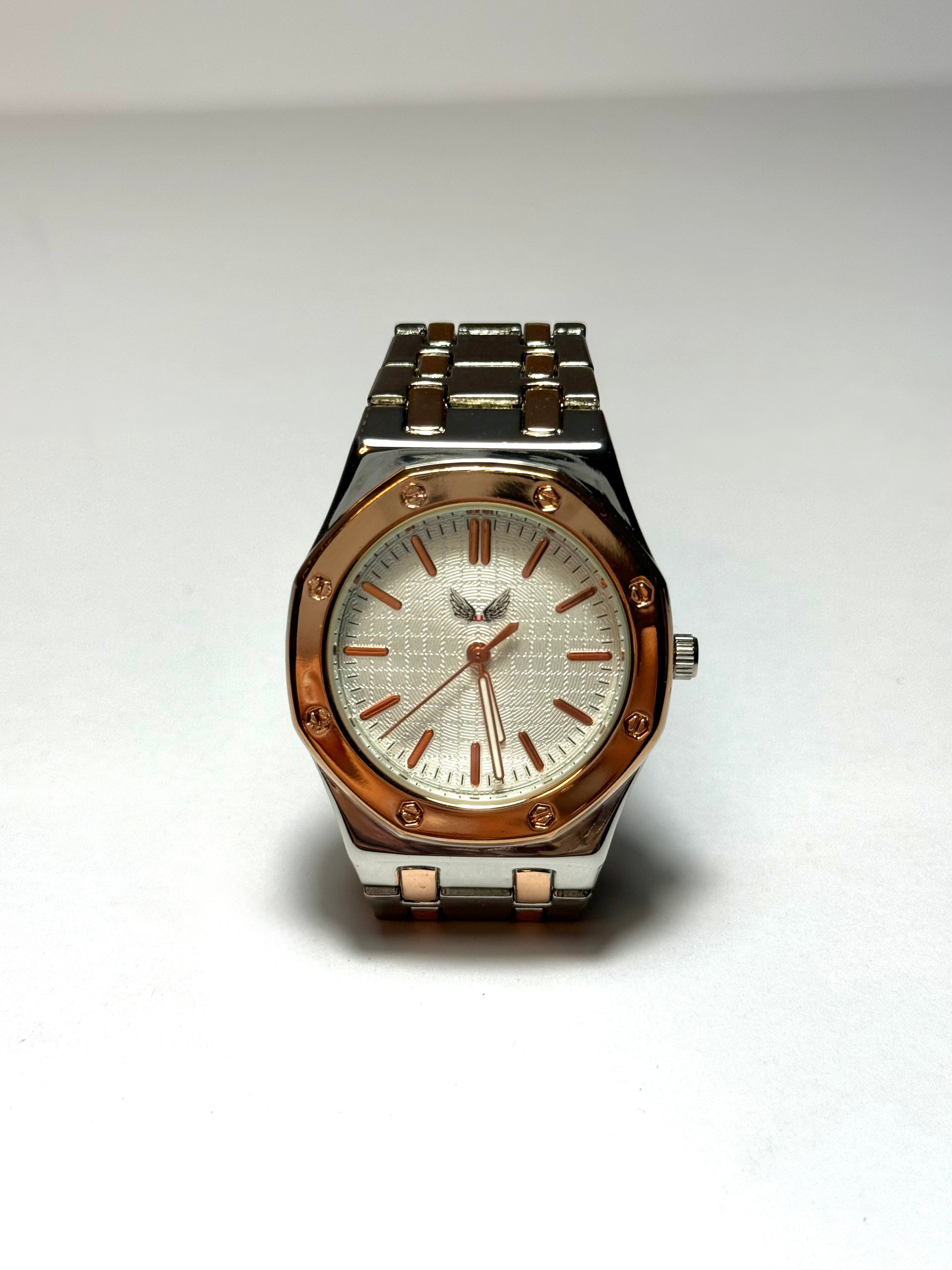 Ceas Ivory Luxe, otel inoxidabil, cadran fluorescent, cristal (damă)